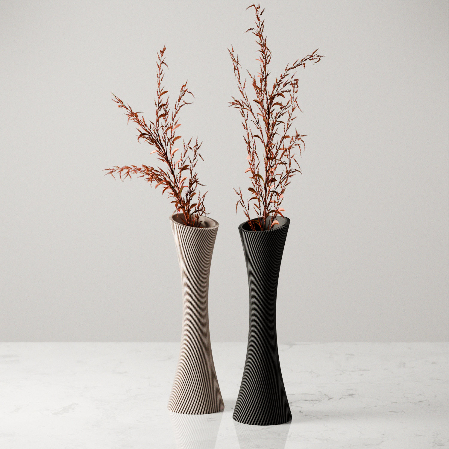 SPIRAL ROSE Vase - Tampa Home & Garden Store