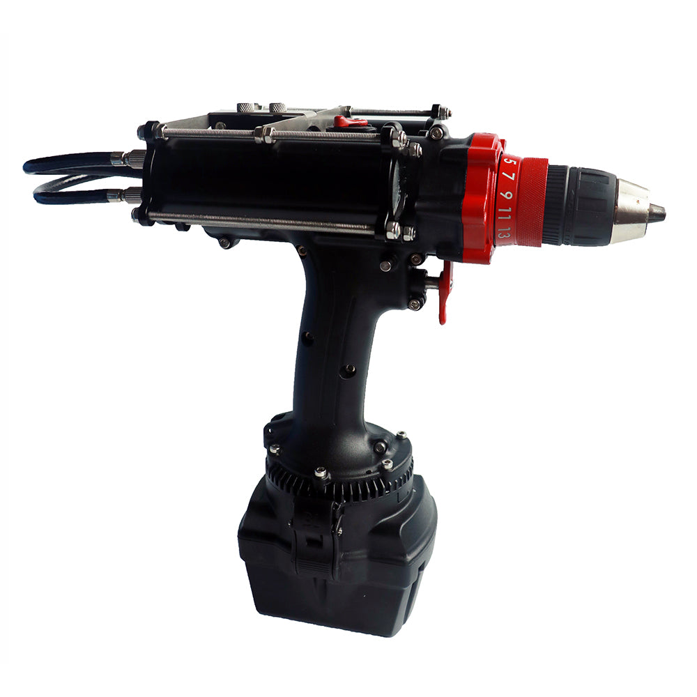 Nemo Special OPS Diver Drill 100M underwater power tool by GRIP TECH TOOLS, black with red dial on Tampa Home & Garden Store