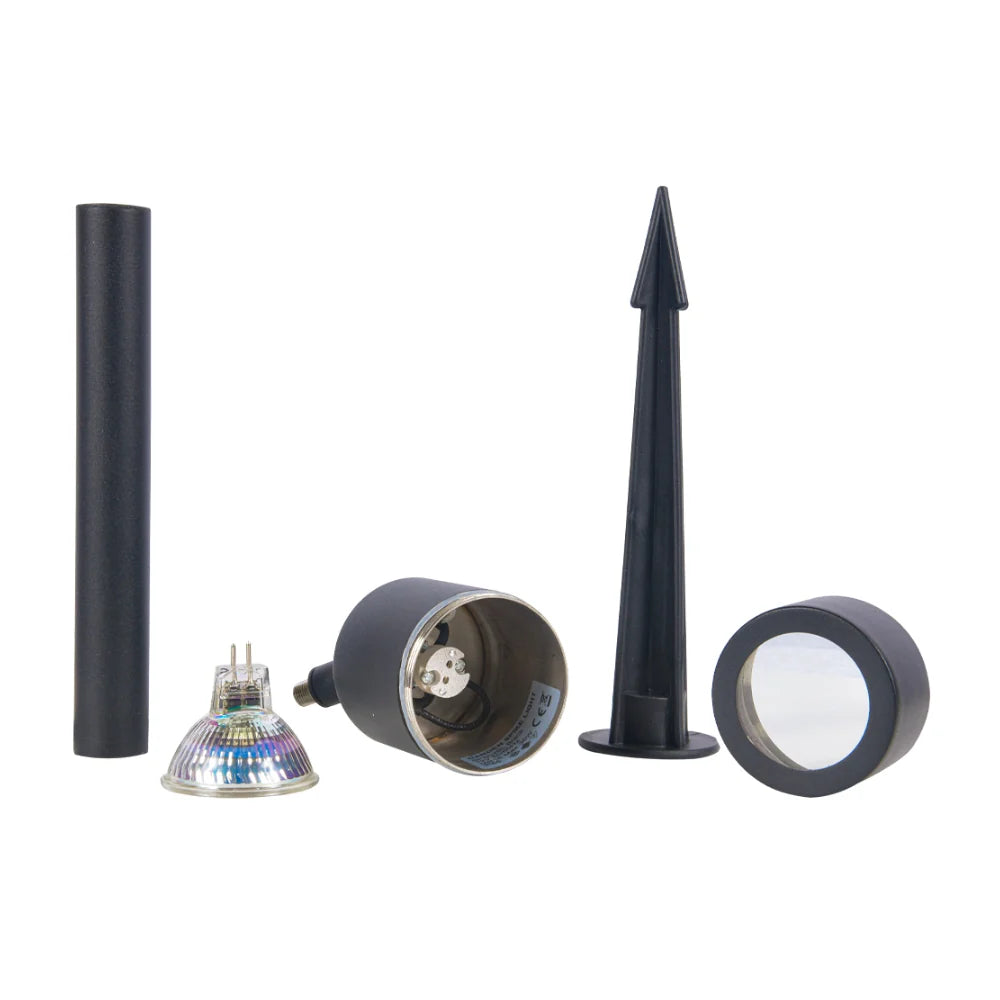 Projecteur LED basse tension en acier inoxydable SPS02, luminaires réglables