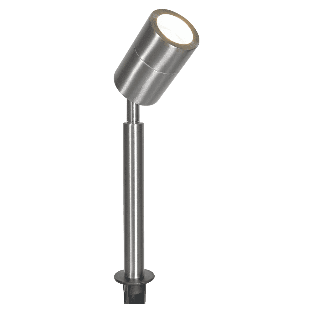 Foco LED de acero inoxidable de bajo voltaje SPS02, luminarias de iluminación ascendentes ajustables