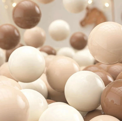 Tiny Land Ocean Ball 200 pcs ball pit balls in cream beige brown on Tampa Home & Garden Store