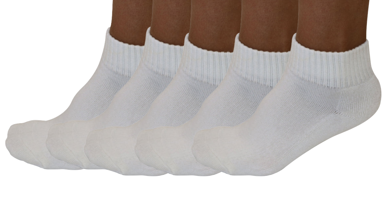 Socks 1/4 crew bamboo viscose unisex natural color 5-pack Spun Bamboo on Tampa Home & Garden Store