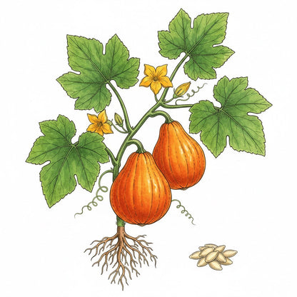 SQUASH Seeds, Golden Delicious - Tampa Home & Garden Store