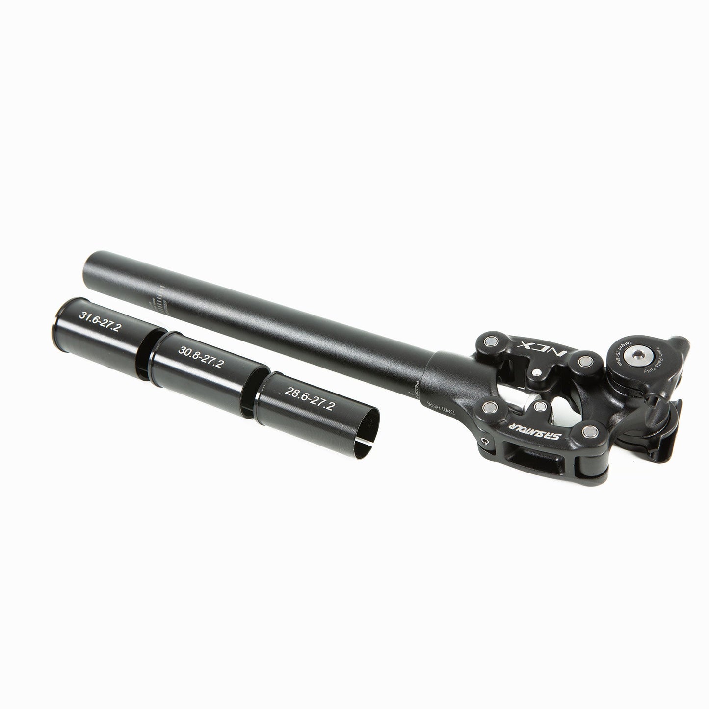 Bicycle Suspension Seatpost With A Spring