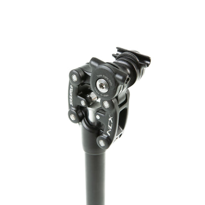 Bicycle Suspension Seatpost With A Spring