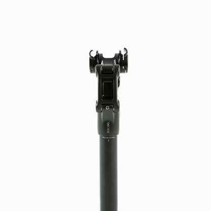 Bicycle Suspension Seatpost With A Spring