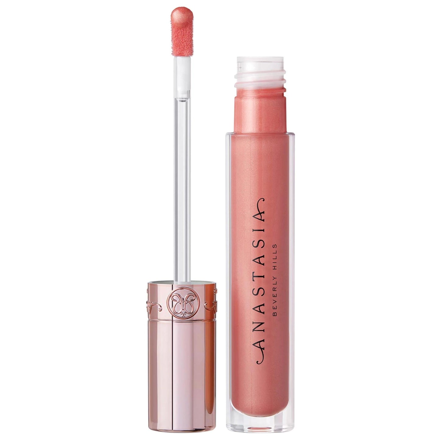 Universal Luminous Tinted Lip Gloss coral-pink shade lip gloss wand by Beauty Care Bag vegan cruelty-free on Tampa Home & Garden Store