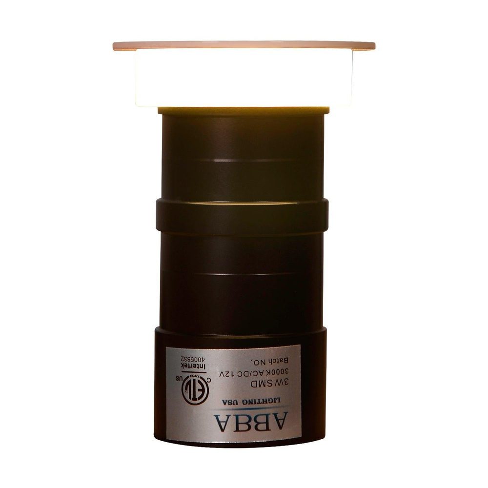 STA02 3W LED Low Voltage Round Brick Paver Light Outdoor Step Light - Tampa soil911.com