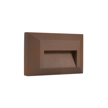 STA03 4W Low Voltage Cast Aluminum Rectangular Surface Mount LED Stair Step or Deck Light - Tampa soil911.com