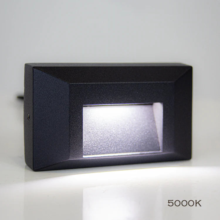 STA03 4W Low Voltage Cast Aluminum Rectangular Surface Mount LED Stair Step or Deck Light - Tampa Home & Garden Store