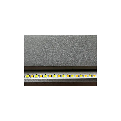 STA04 8W Lampe de marche ou de terrasse rectangulaire à montage en surface en fonte d'aluminium basse tension