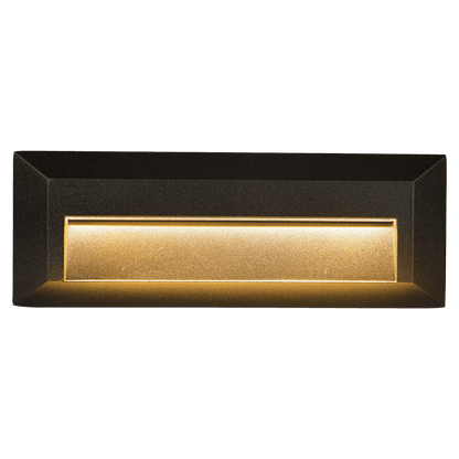 STA04 8W Lampe de marche ou de terrasse rectangulaire à montage en surface en fonte d'aluminium basse tension