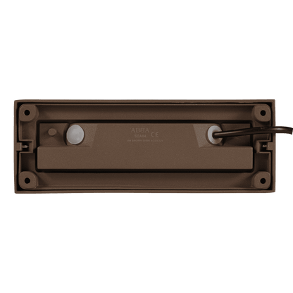 STA04 8W Lampe de marche ou de terrasse rectangulaire à montage en surface en fonte d'aluminium basse tension