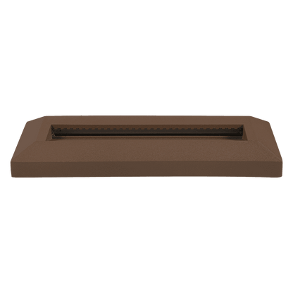 STA04 8W Lampe de marche ou de terrasse rectangulaire à montage en surface en fonte d'aluminium basse tension