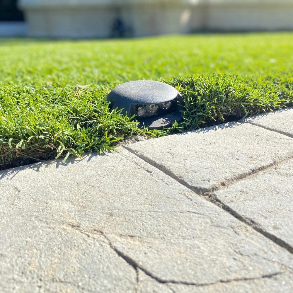 STA05 3W 12V Low Voltage Cast Aluminum Round Surface Mount LED Step or Deck Light - Tampa Home & Garden Store