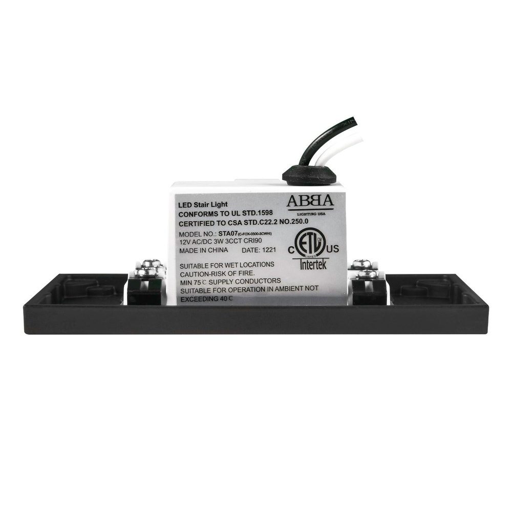 STA07 3W 3CCT Rectangular Waterproof Horizontal LED Stairs Step Light Fixture - Tampa soil911.com