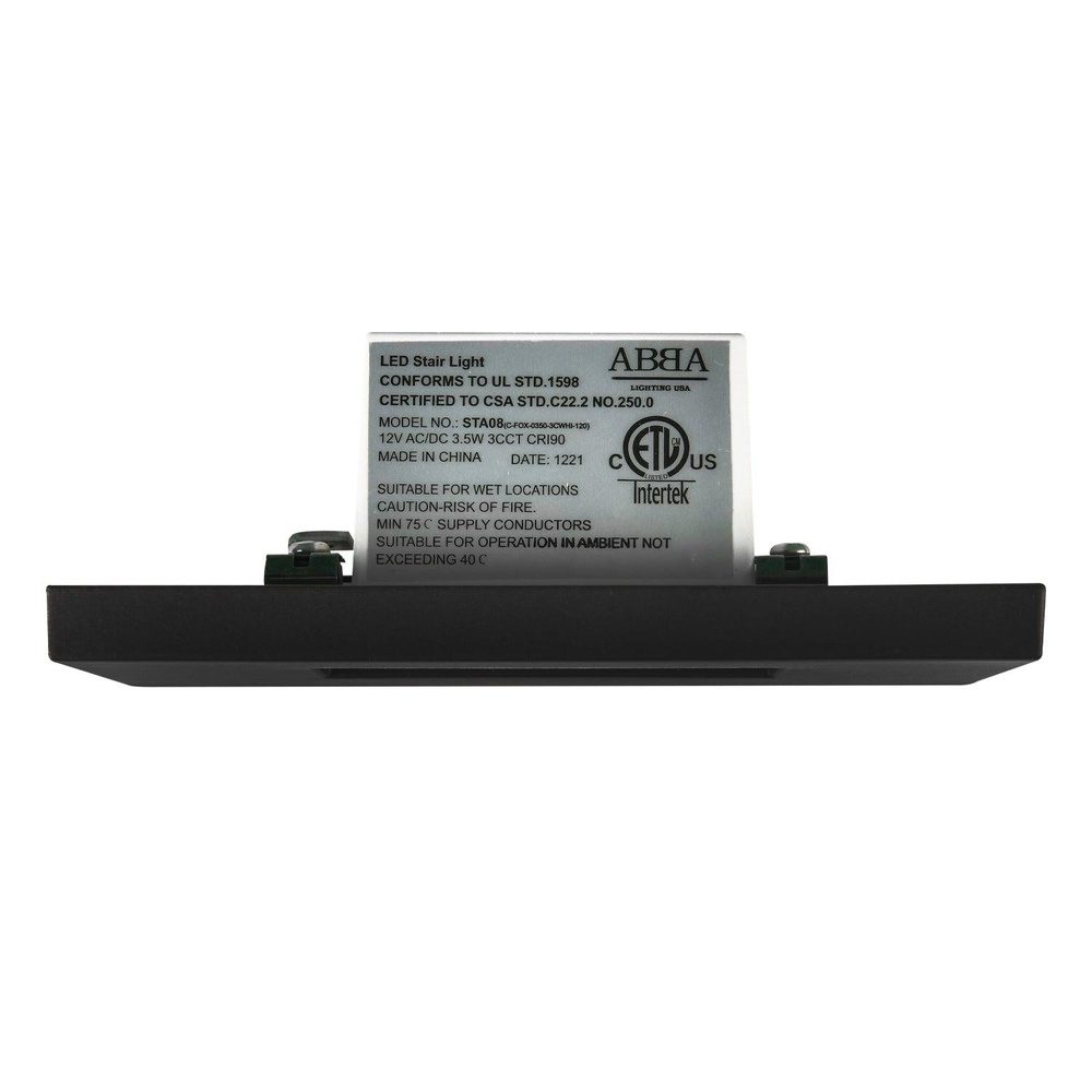STA08 3.5W 3CCT Rectangular Waterproof Horizontal LED Stair Step Light Fixture - Tampa soil911.com