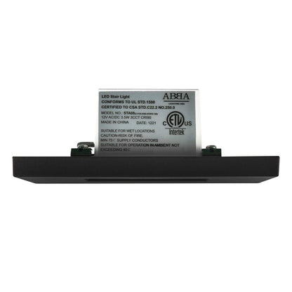STA08 3.5W 3CCT Rectangular Waterproof Horizontal LED Stair Step Light Fixture - Tampa soil911.com