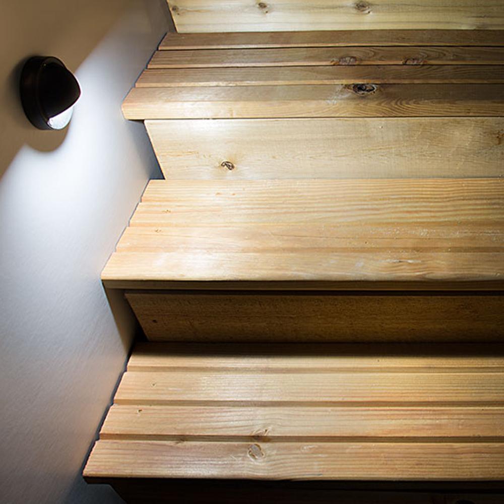 STA09 LED Round Aluminum Deck Light Surface Mount Low Voltage Landscape Lighting