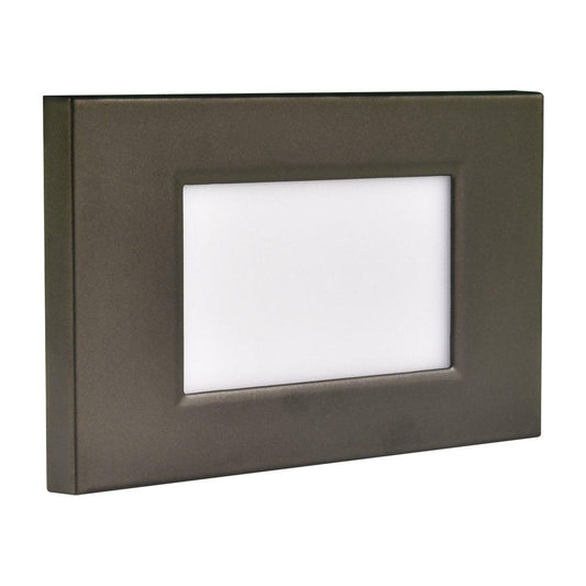 Luminaria LED rectangular para escaleras, impermeable, horizontal, 3,5 W, 3 CCT, STA10