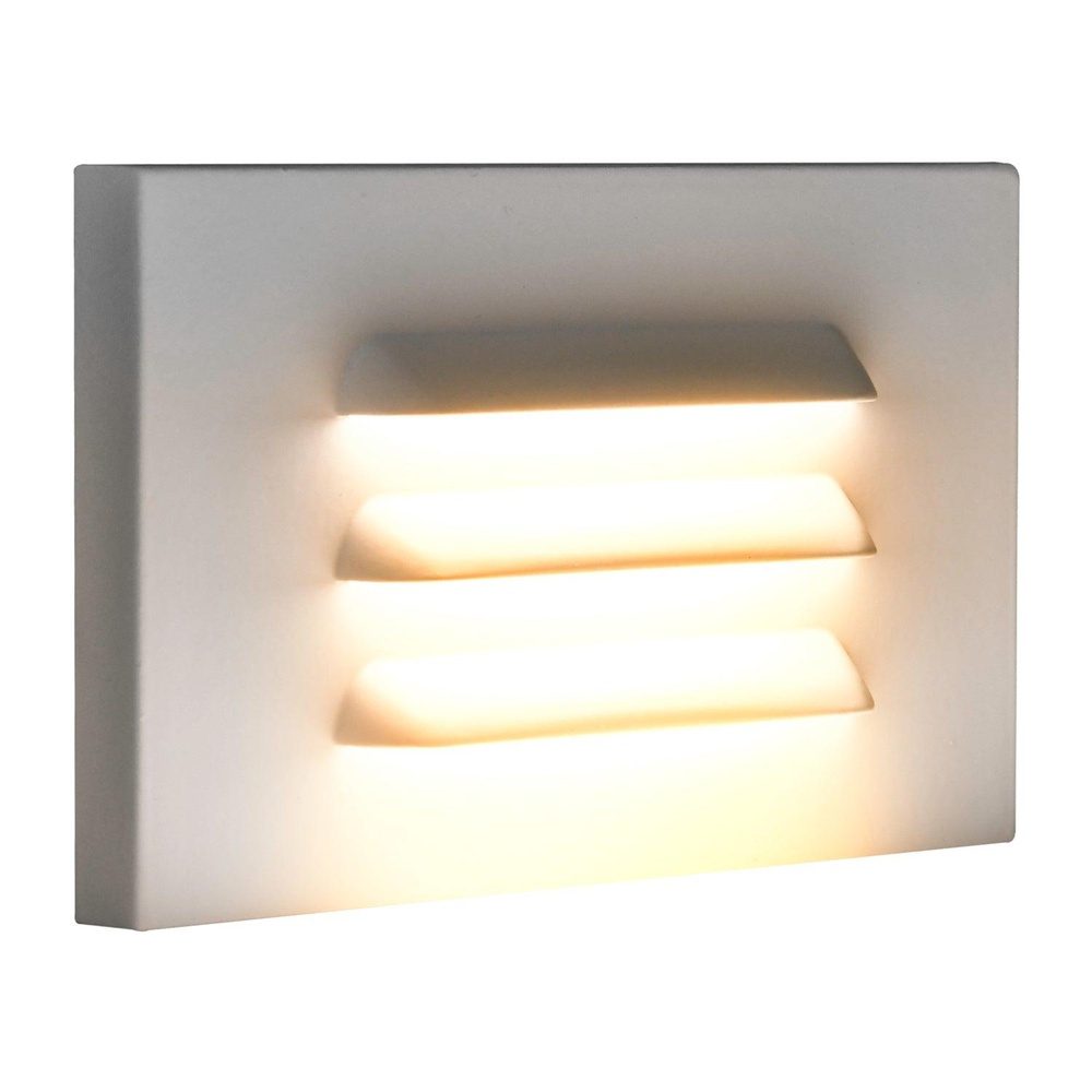 Luminaria de pared con luz LED rectangular impermeable de 3,5 W STA11