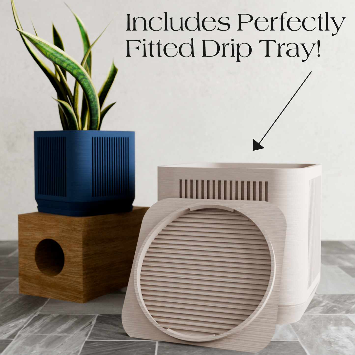 STACK Planter - Tampa Home & Garden Store