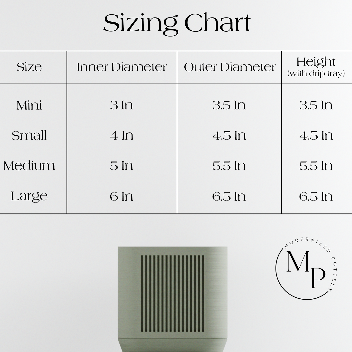 STACK Planter - Tampa Home & Garden Store