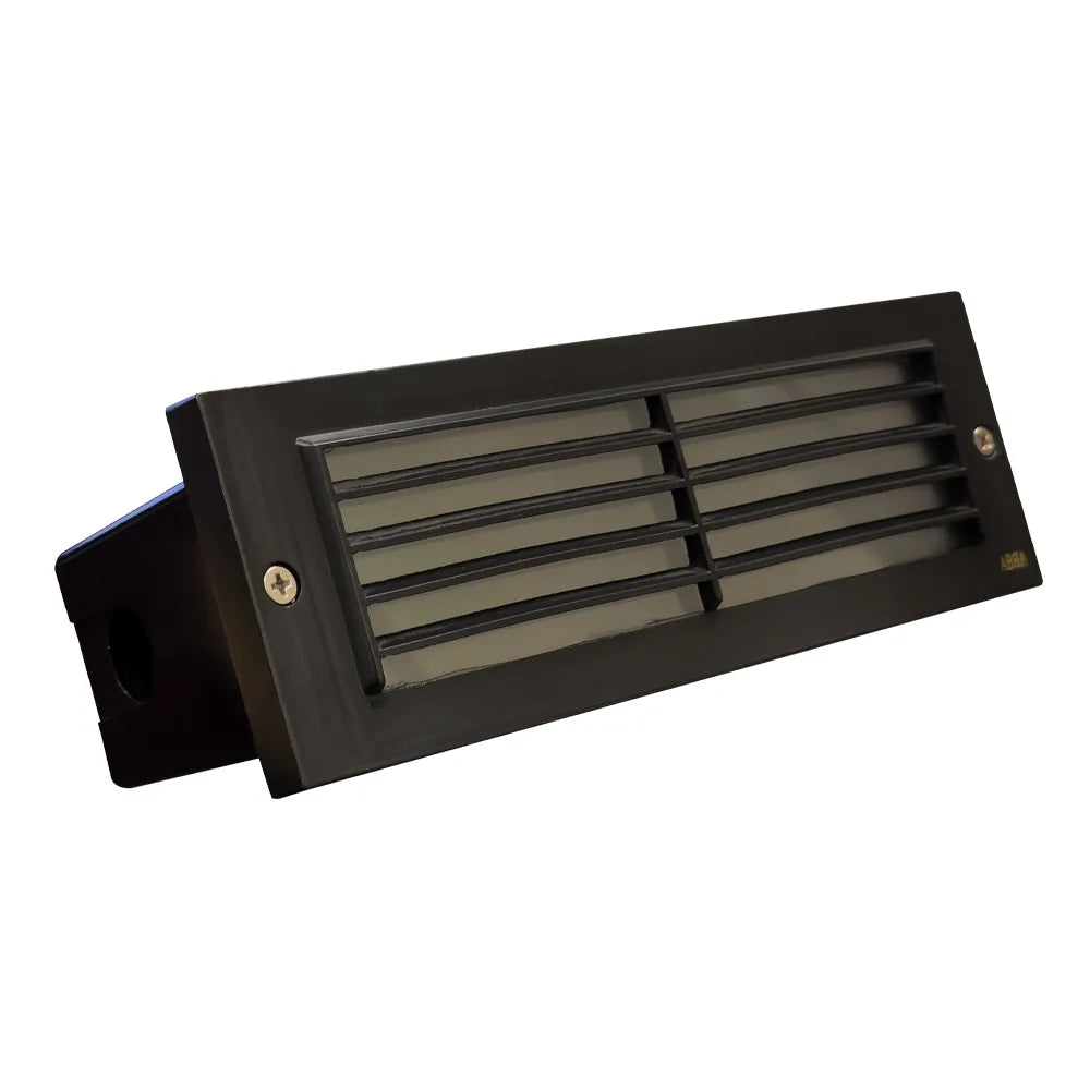 STB03 Louver Horizontal LED Brick Lights Warm White Edge Outdoor Step Light