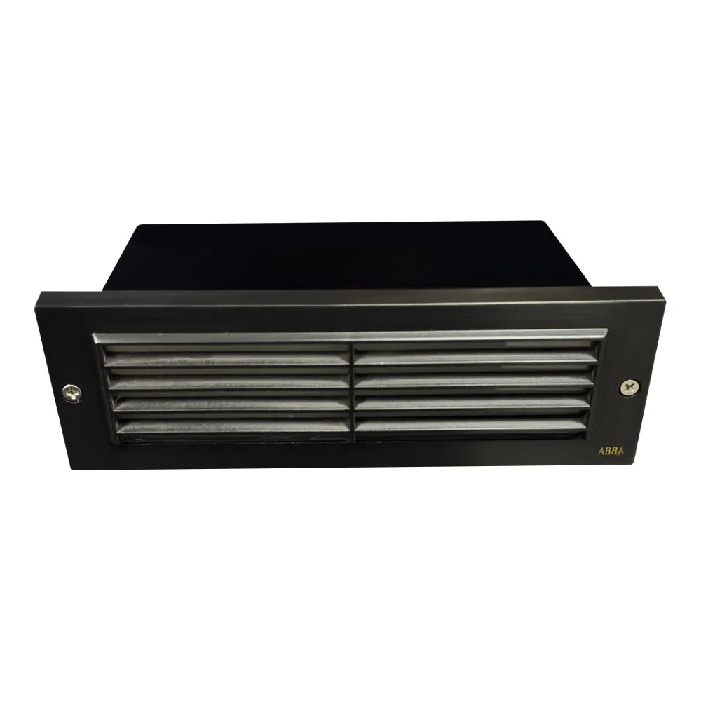 STB03 Louver Horizontal LED Brick Lights Warm White Edge Outdoor Step Light