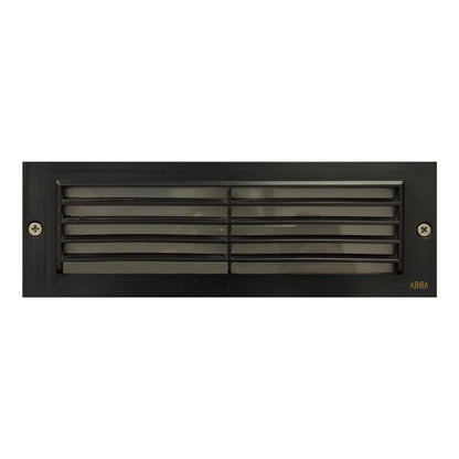 La brique horizontale de la persienne STB03 LED allume la lumière extérieure chaude de marche de bord blanc