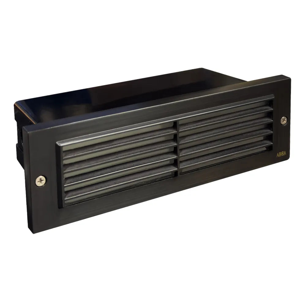 La brique horizontale de la persienne STB03 LED allume la lumière extérieure chaude de marche de bord blanc