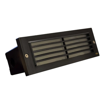 La brique horizontale de la persienne STB03 LED allume la lumière extérieure chaude de marche de bord blanc