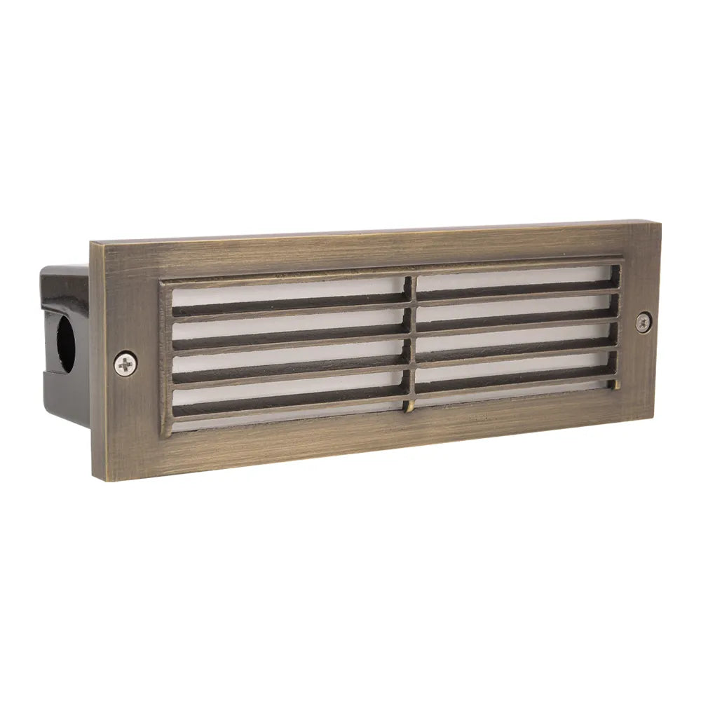 La brique horizontale de la persienne STB03 LED allume la lumière extérieure chaude de marche de bord blanc