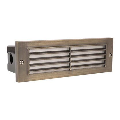 La brique horizontale de la persienne STB03 LED allume la lumière extérieure chaude de marche de bord blanc