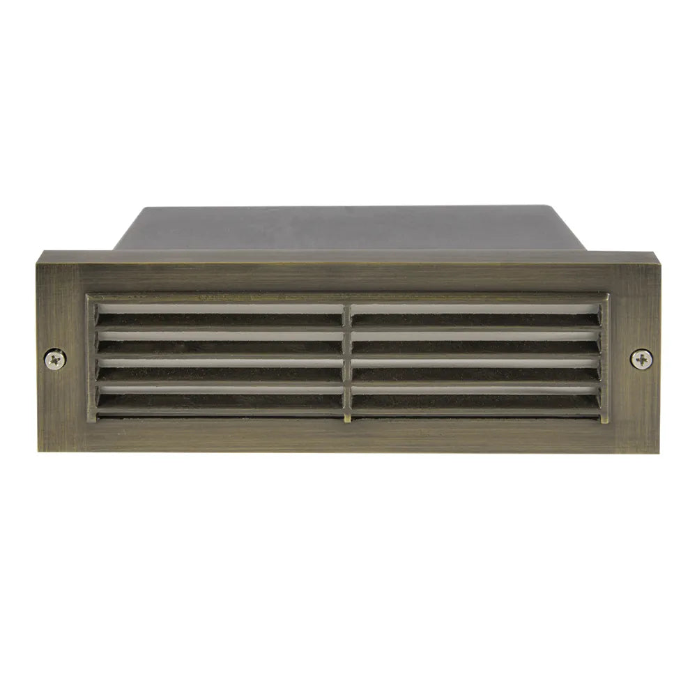 La brique horizontale de la persienne STB03 LED allume la lumière extérieure chaude de marche de bord blanc