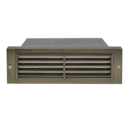 La brique horizontale de la persienne STB03 LED allume la lumière extérieure chaude de marche de bord blanc