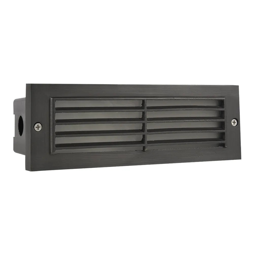 La brique horizontale de la persienne STB03 LED allume la lumière extérieure chaude de marche de bord blanc