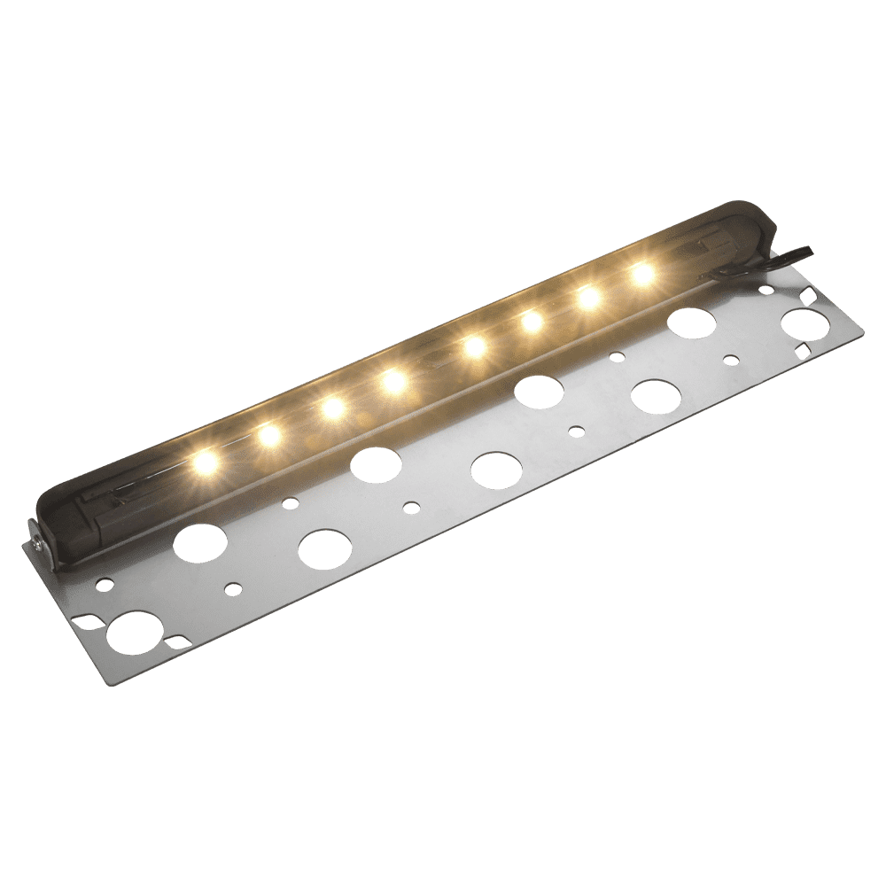 Luces LED para escalones de muro de contención de bajo voltaje STB06 de 3 W, iluminación para pavimentos de paisaje duro