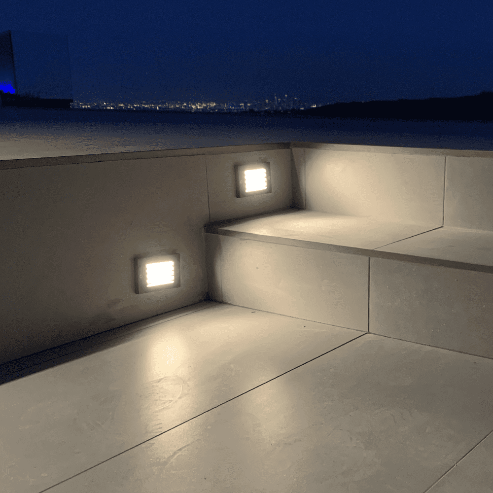 STB07 2W LED Surface Mounted Horizontal Outdoor & Indoor Step Light