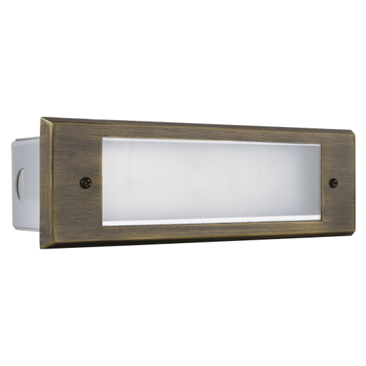 Luz de paso horizontal LED STB10 de 3 W para interiores y exteriores, iluminación de bajo voltaje 