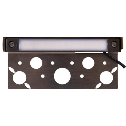 STB12 Brass LED Retaining Wall Light Low Voltage Hardscape Paver Lighting - Tampa Home & Garden Store