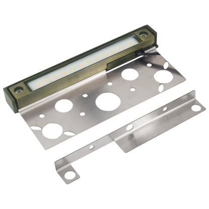 Éclairage de pavé de Hardscape de basse tension de lumière de mur de soutènement du laiton LED de STB12