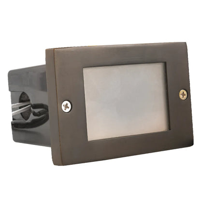 Luces LED de ladrillo impermeables horizontales STB15 para exteriores, luz de borde para escalones