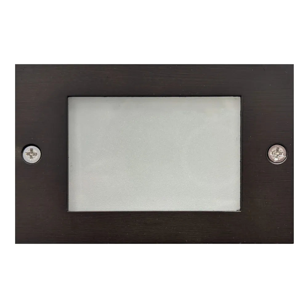 Luces LED de ladrillo impermeables horizontales STB15 para exteriores, luz de borde para escalones