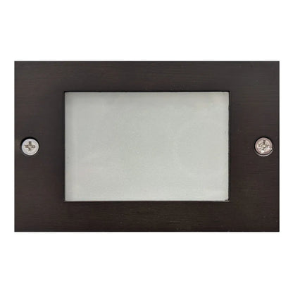 Luces LED de ladrillo impermeables horizontales STB15 para exteriores, luz de borde para escalones