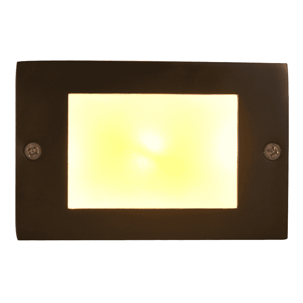 Luces LED de ladrillo impermeables horizontales STB15 para exteriores, luz de borde para escalones