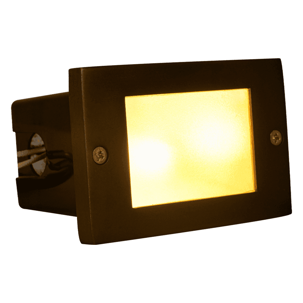 Luces LED de ladrillo impermeables horizontales STB15 para exteriores, luz de borde para escalones