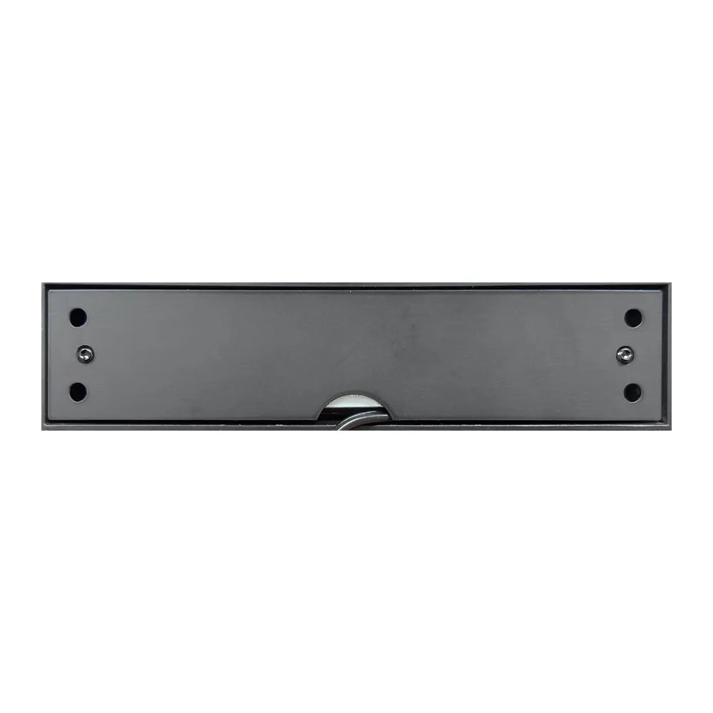 Luz de paso horizontal delgada para interior y exterior de latón fundido con LED STB16 de 2 W para montaje en superficie