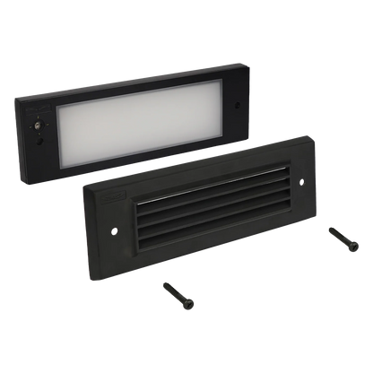Luz de paso LED para exteriores ajustable STBCC17 de latón fundido de 1 W a 4 W y 3 CCT, iluminación de bajo voltaje 