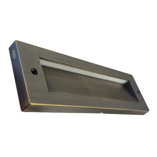 STB18 3W LED Cast Brass Outdoor Horizontal Modern Step Light Low Voltage Lighting